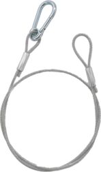 Stahlschling für scheinwerfer Algam lighting PACK 12 SLINGS 3MM 75CM SILVER
