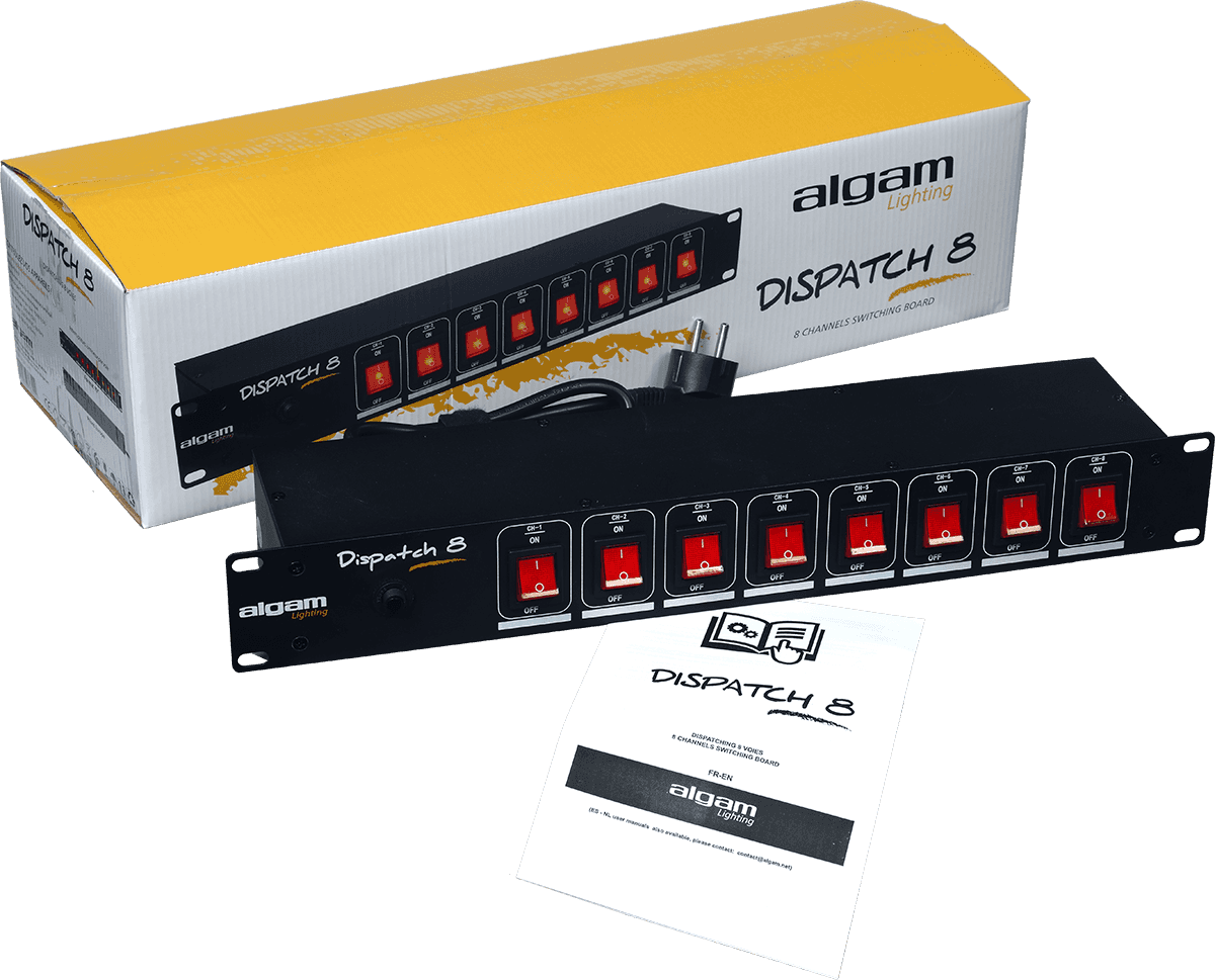 Algam Lighting Dispatch 8 - Schalterboard - Variation 1