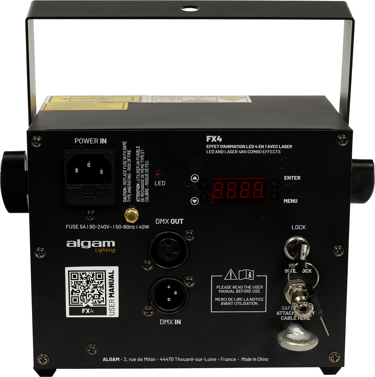 Algam Lighting Fx 4 - Effektstrahler - Variation 1