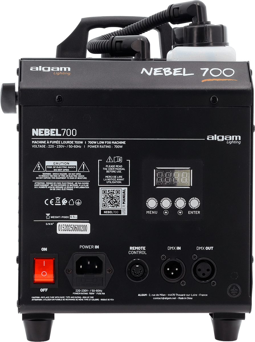 Algam Lighting Nebel 700 - Nebelmaschine - Variation 8