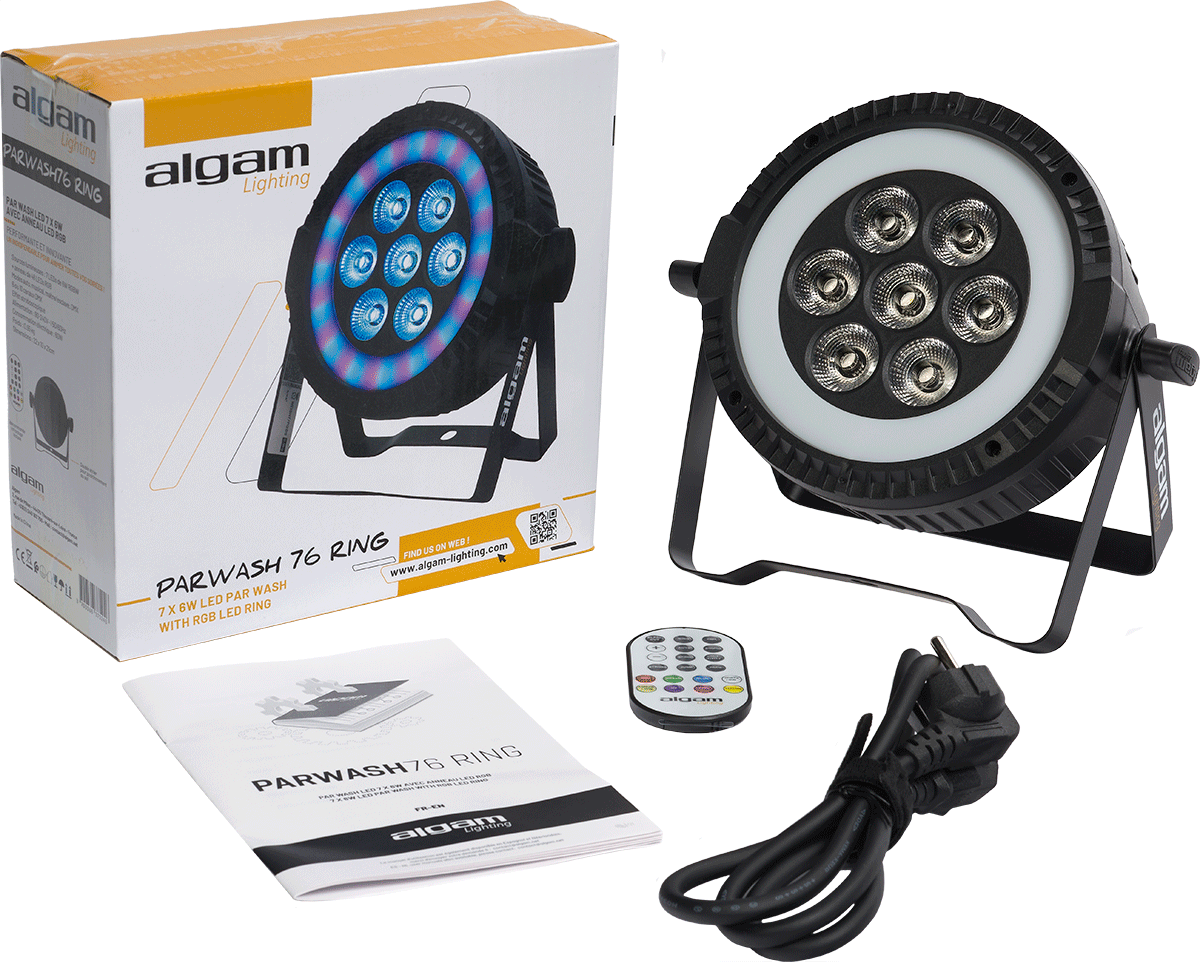 Algam Lighting Parwash76-ring - LED-Bühnenstrahler - Variation 4