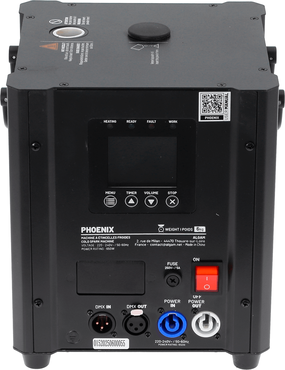 Algam Lighting Phoenix - Konfettikanone & Pyrotechnik - Variation 3