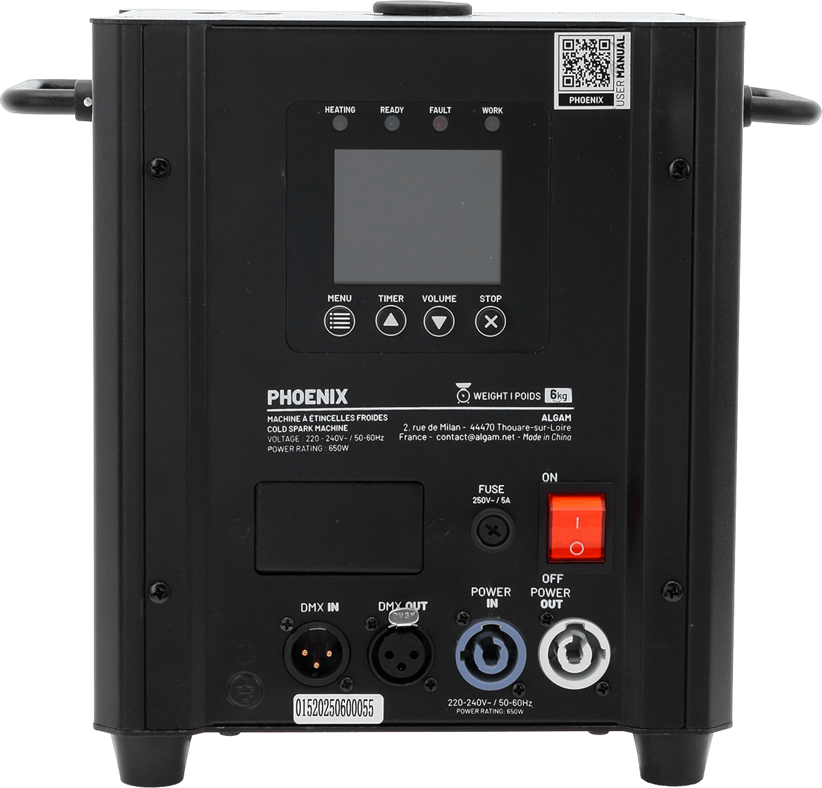 Algam Lighting Phoenix - Konfettikanone & Pyrotechnik - Variation 6