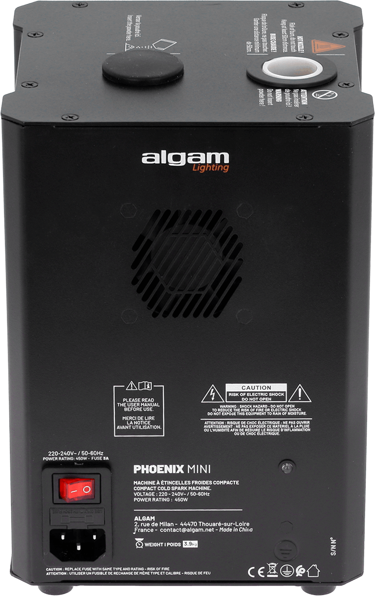 Algam Lighting Phoenix-mini - Konfettikanone & Pyrotechnik - Variation 4