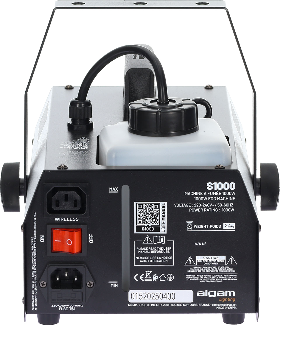 Algam Lighting S 1000 - Nebelmaschine - Variation 1