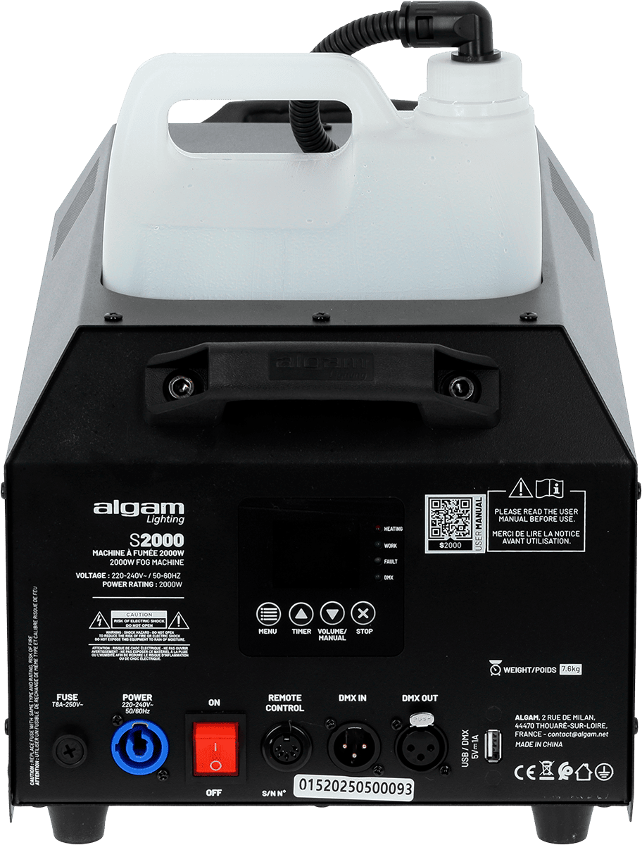 Algam Lighting S 2000 - Nebelmaschine - Variation 2