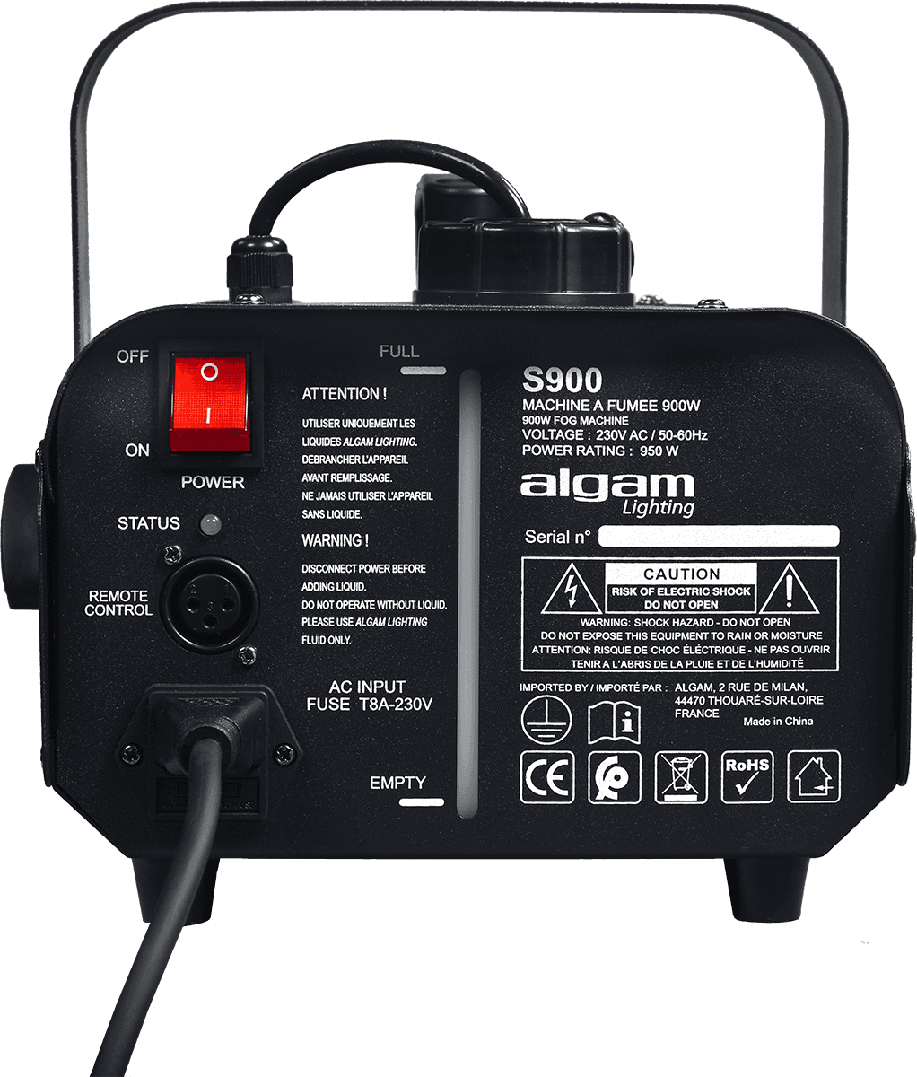 Algam Lighting S900 - Nebelmaschine - Variation 1