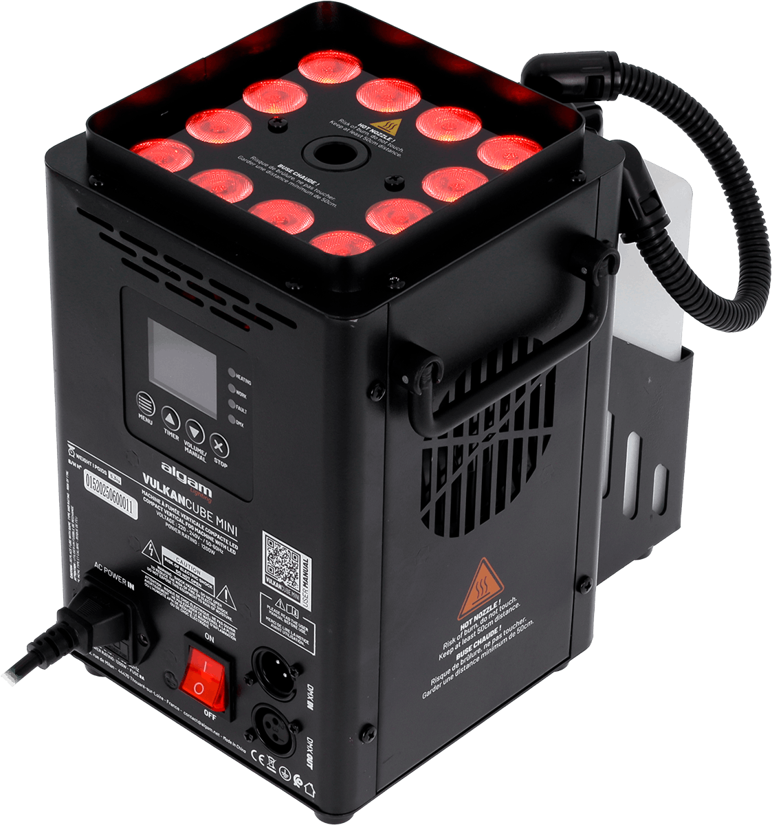 Algam Lighting Vulkan-cube-mini - Nebelmaschine - Variation 2