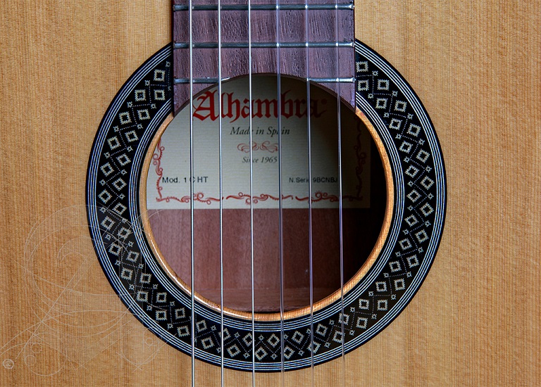 Alhambra 1 C Ht Hybrid Terra 3/4 Cedre Sapele Rw - Natural - Konzertgitarre 3/4 - Variation 2