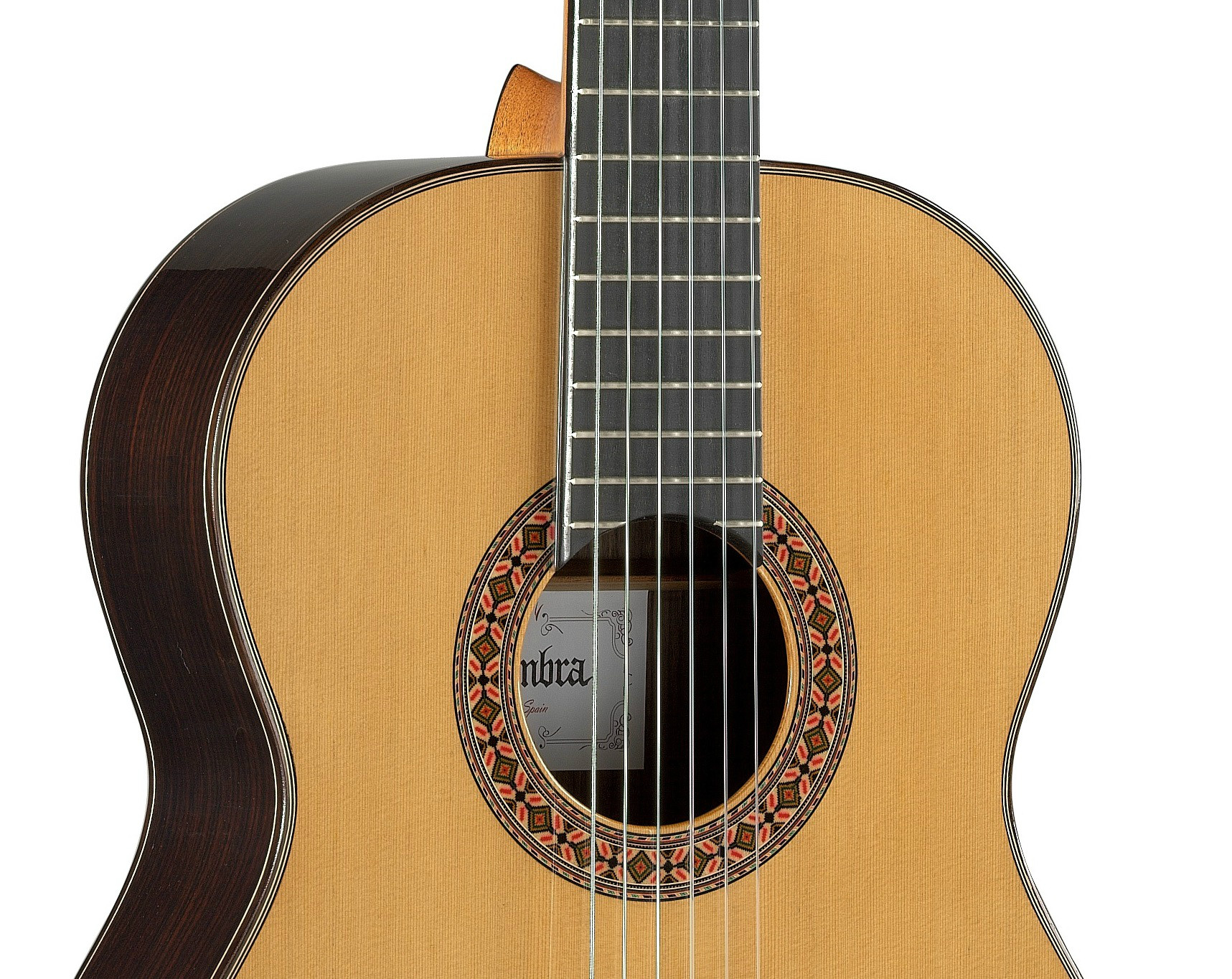 Alhambra 8 P Concert 4/4 Cedre Palissandre Eb +etui - Naturel - Konzertgitarren 4/4 - Variation 2