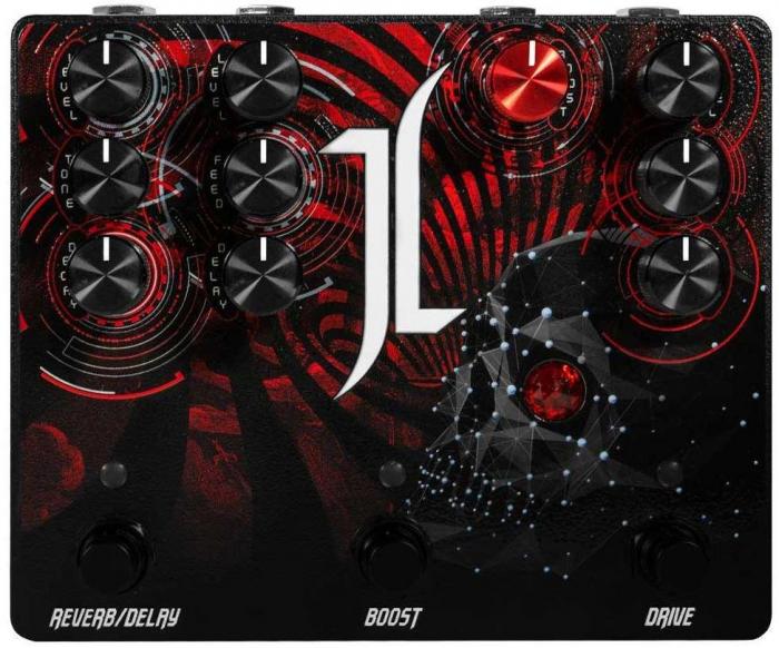 Overdrive/distortion/fuzz effektpedal All pedal Devil's Triad Jeff Loomis Signature