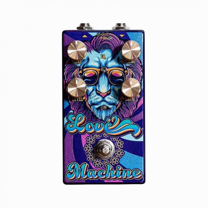 Overdrive/distortion/fuzz effektpedal All pedal Love Machine Fuzz