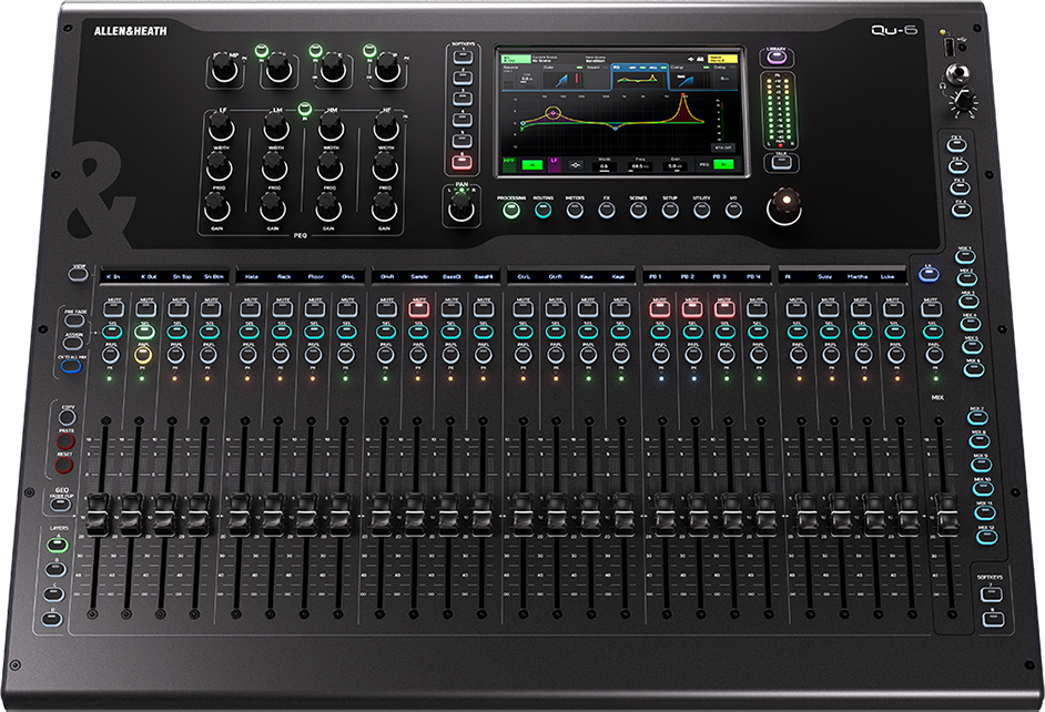 Allen & Heath Qu-6 - Numerisches Mischpult - Main picture