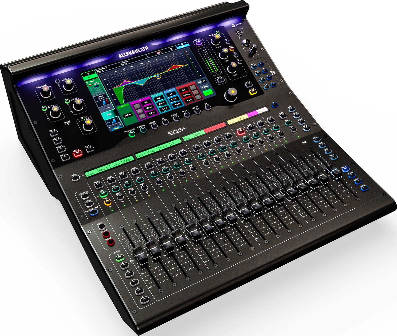 Allen & Heath Sq-5+ - Numerisches Mischpult - Main picture