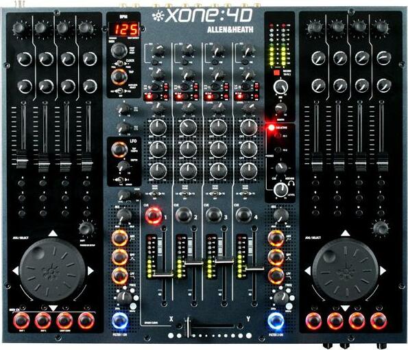 Allen & Heath Xone 4d - DJ-Mixer - Main picture