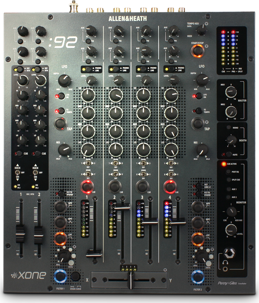 Allen & Heath Xone:92 - DJ-Mixer - Main picture