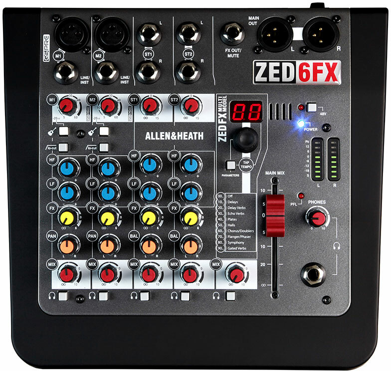 Allen & Heath Zed-6fx - Analoges Mischpult - Main picture