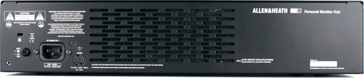 Allen & Heath Me-u - Erweiterungskarten für Mischpult - Variation 3