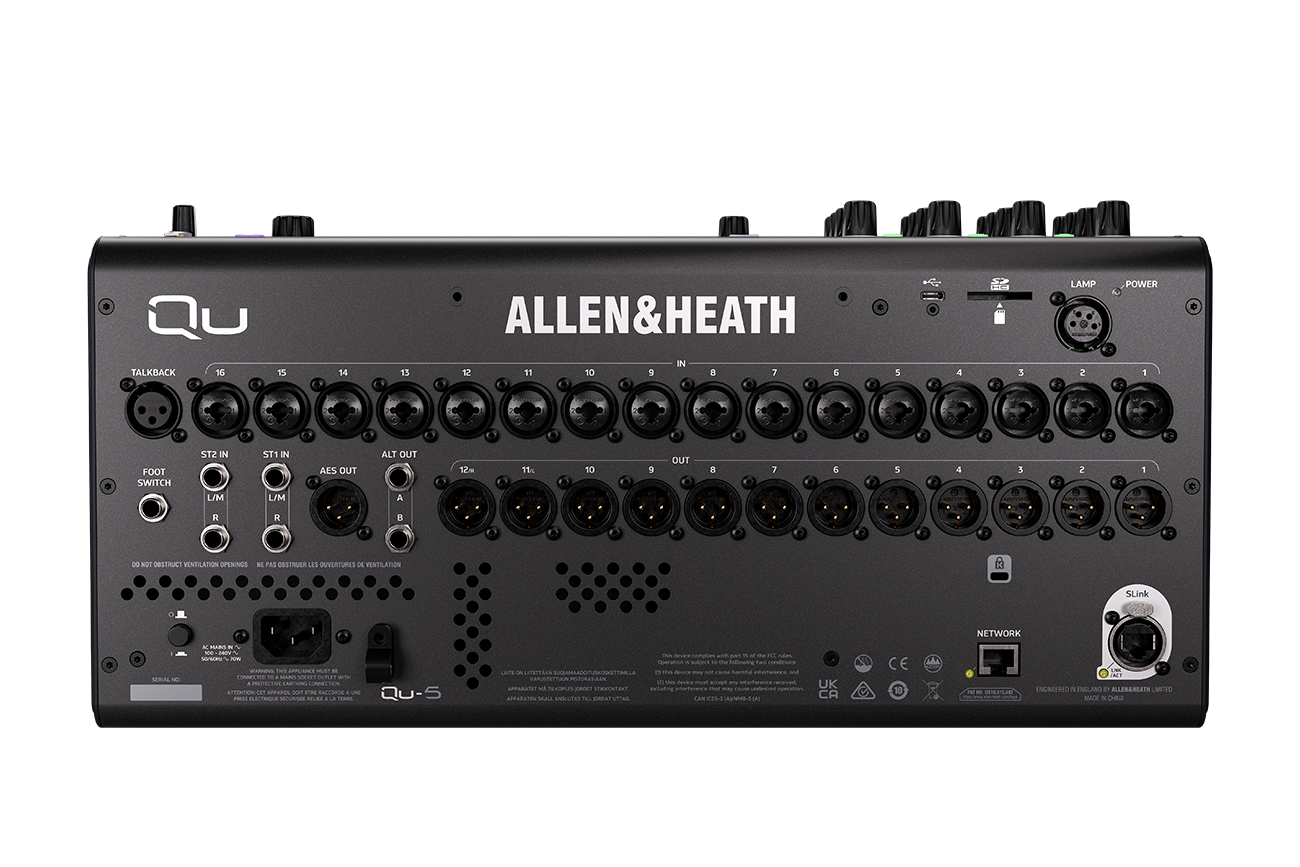 Allen & Heath Qu-5 - Numerisches Mischpult - Variation 2