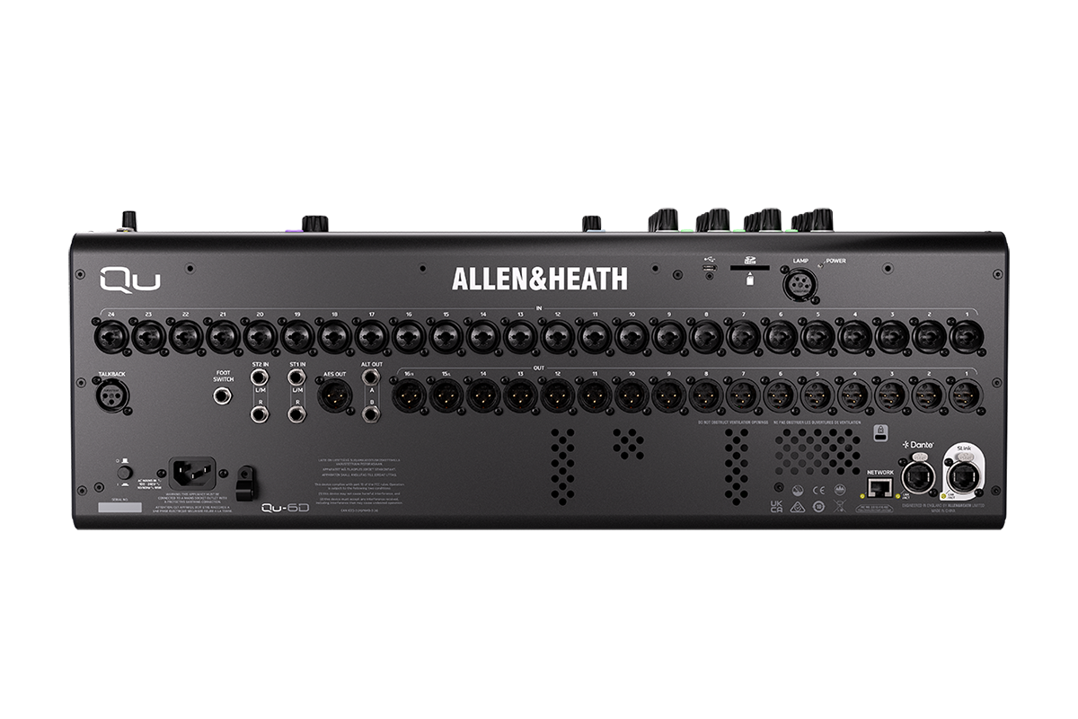 Allen & Heath Qu-6d - Numerisches Mischpult - Variation 3