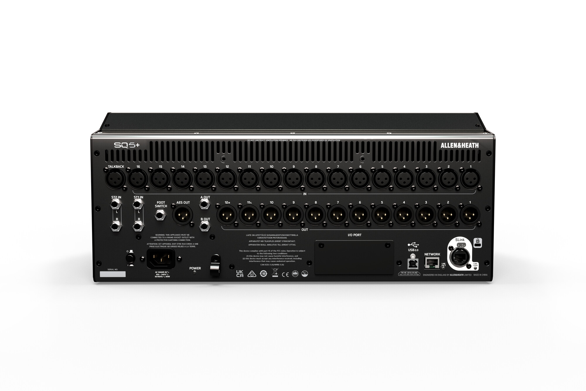 Allen & Heath Sq-5+ - Numerisches Mischpult - Variation 3