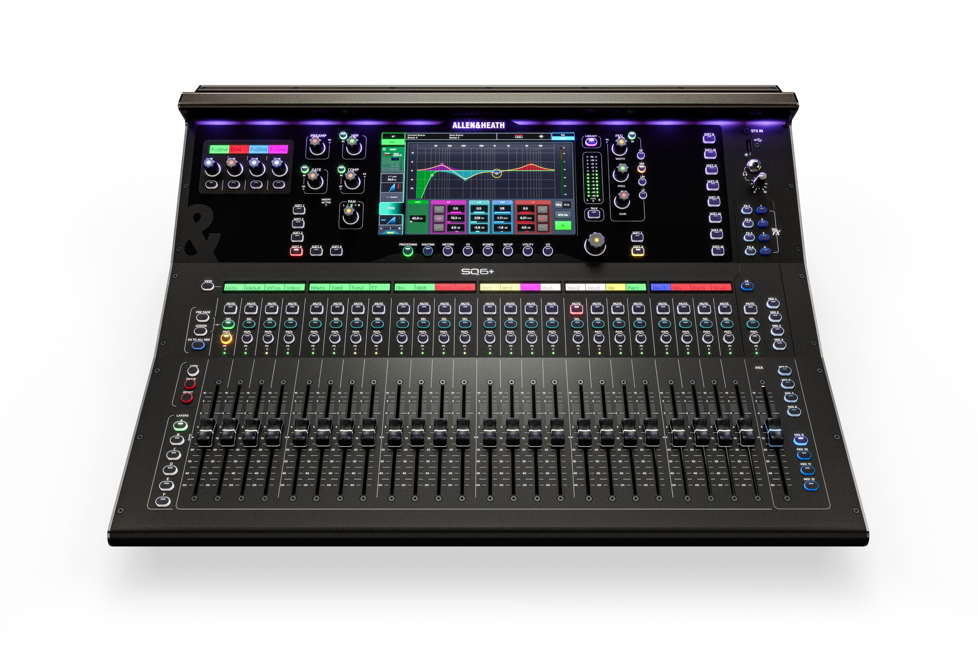 Allen & Heath Sq-6+ - Numerisches Mischpult - Variation 1