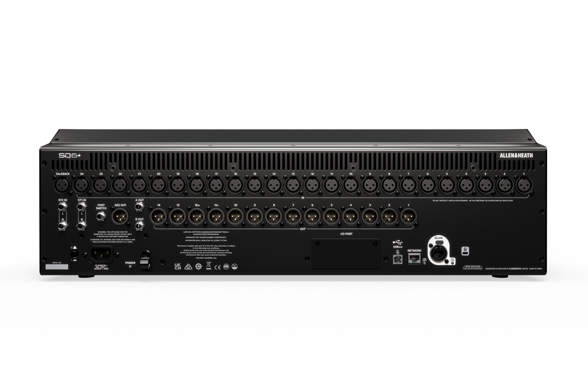 Allen & Heath Sq-6+ - Numerisches Mischpult - Variation 3