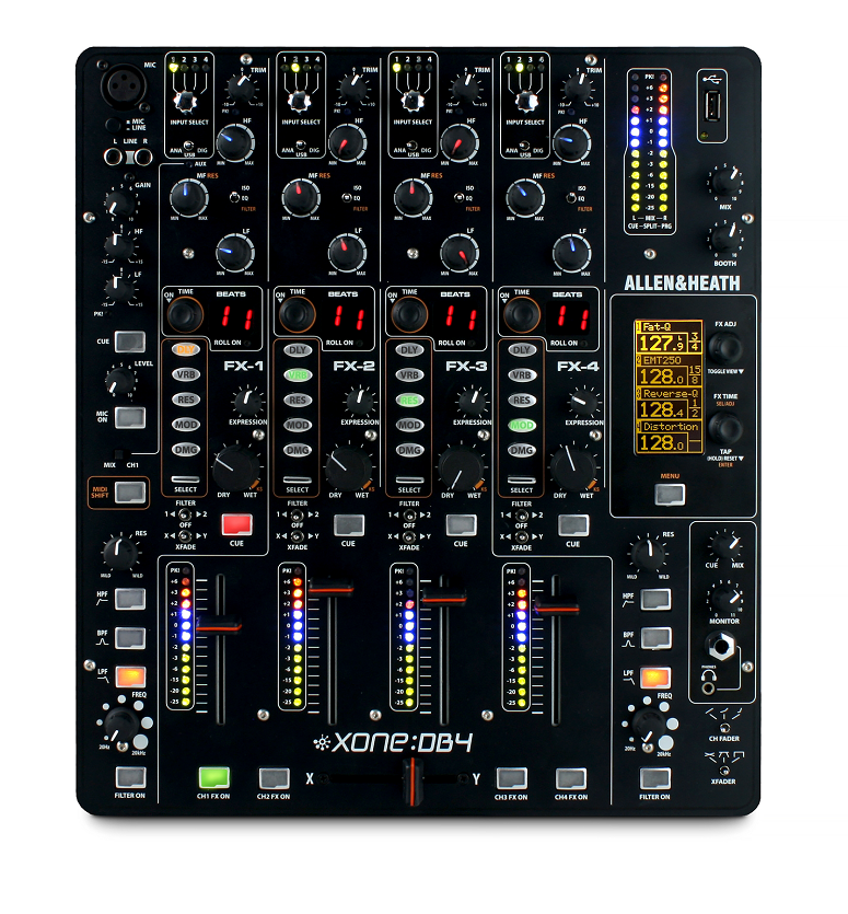 Allen & Heath Xone Db4 - DJ-Mixer - Variation 1