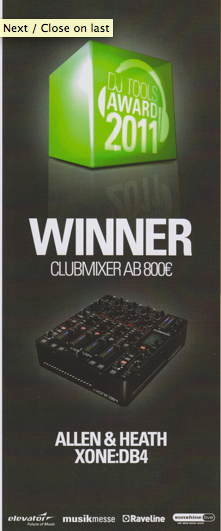 Allen & Heath Xone Db4 - DJ-Mixer - Variation 2