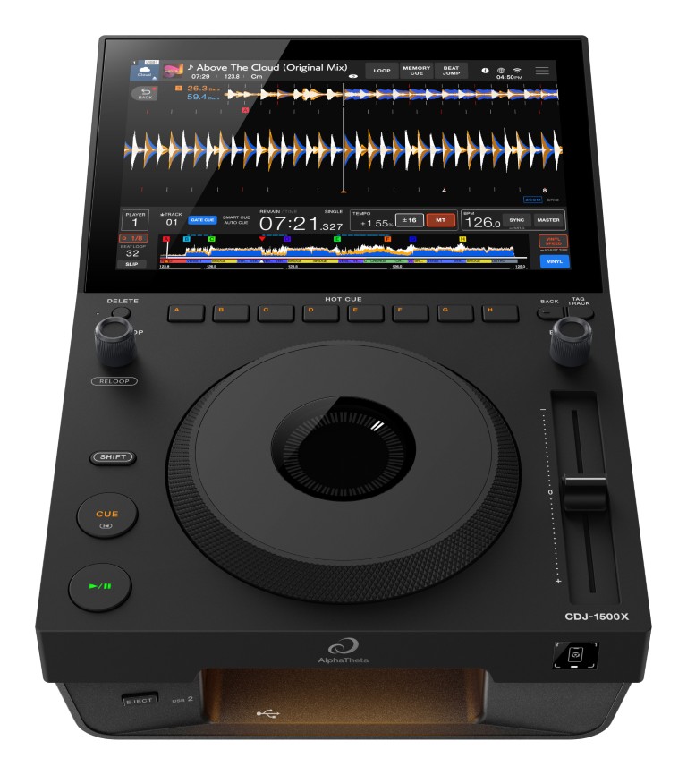 Alphatheta Cdj-1500x - MP3 & CD Plattenspieler - Variation 2