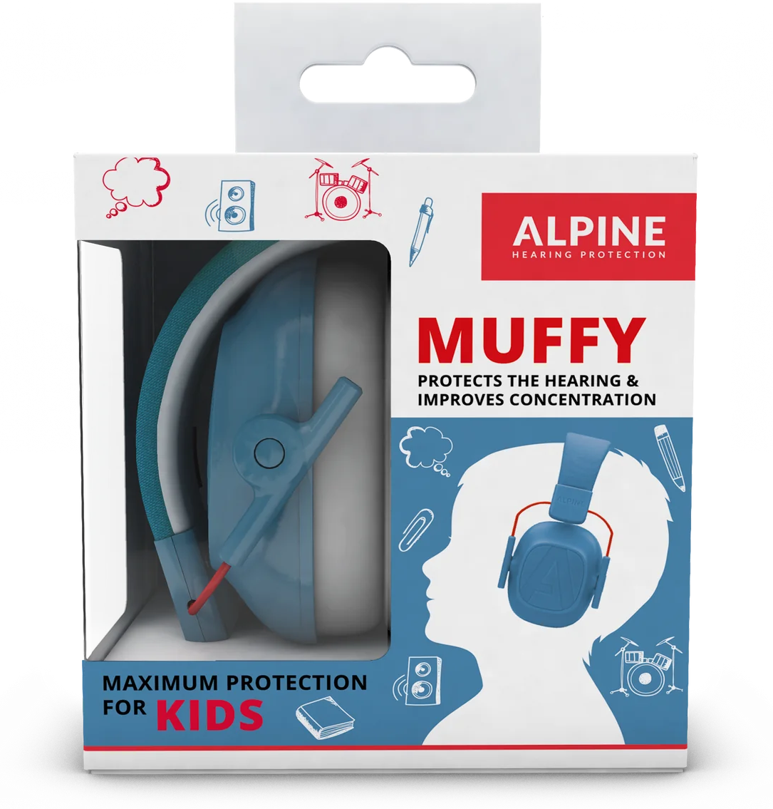 Alpine Muffy Kids Bleu - Gehörsshutz - Main picture