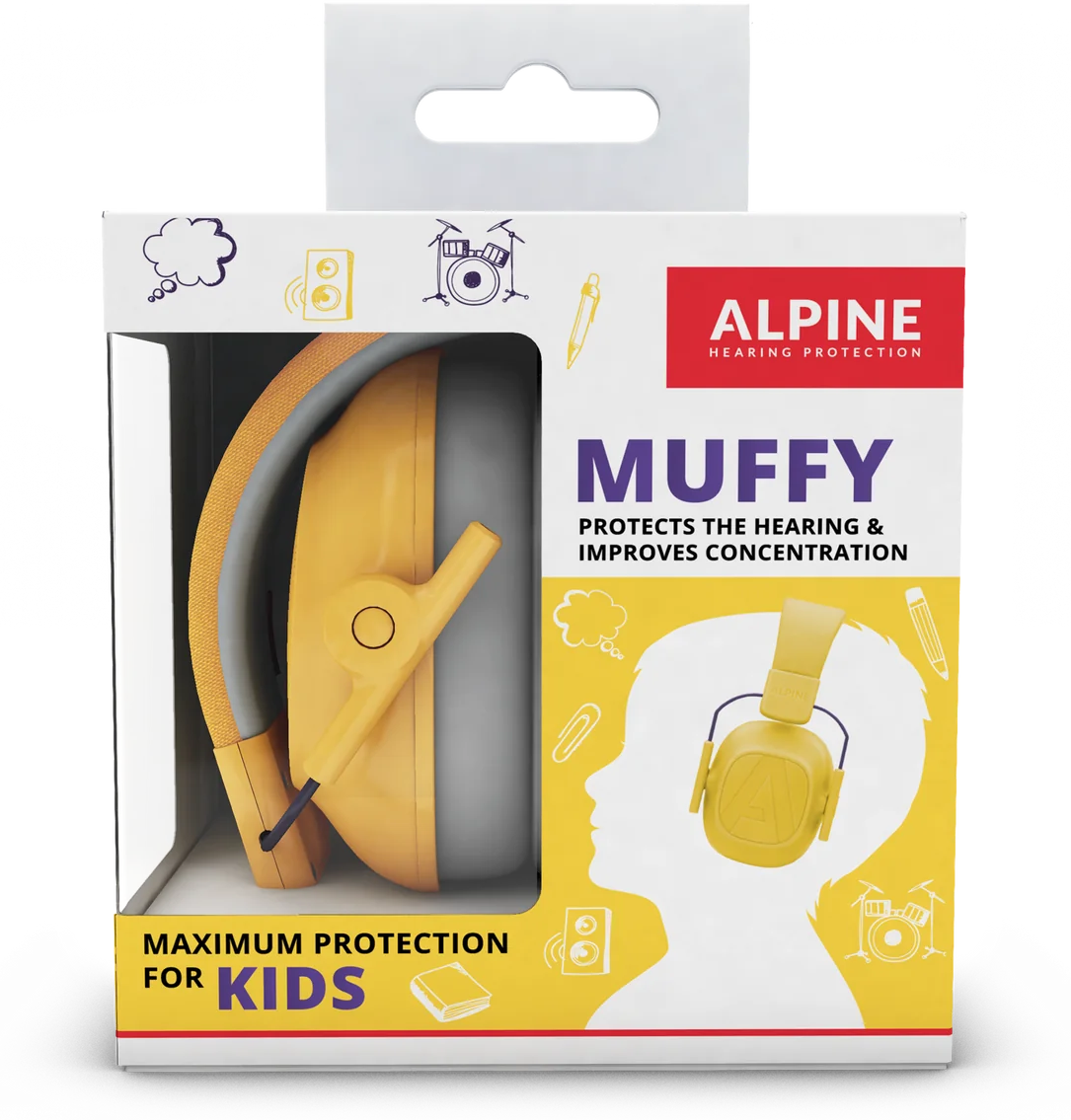 Alpine Muffy Kids Jaune - Gehörsshutz - Main picture