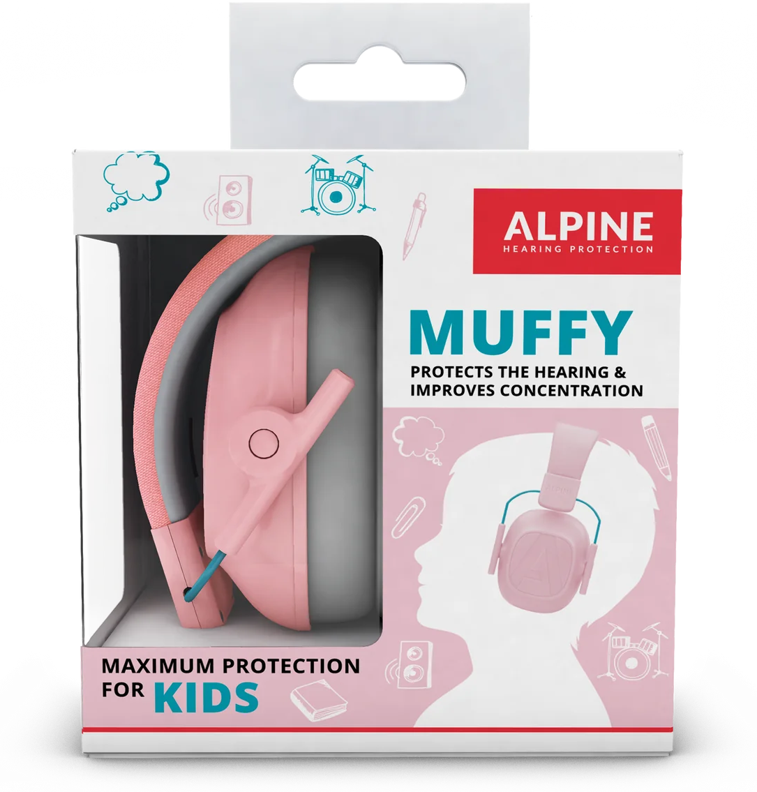 Alpine Muffy Kids Rose - Gehörsshutz - Main picture