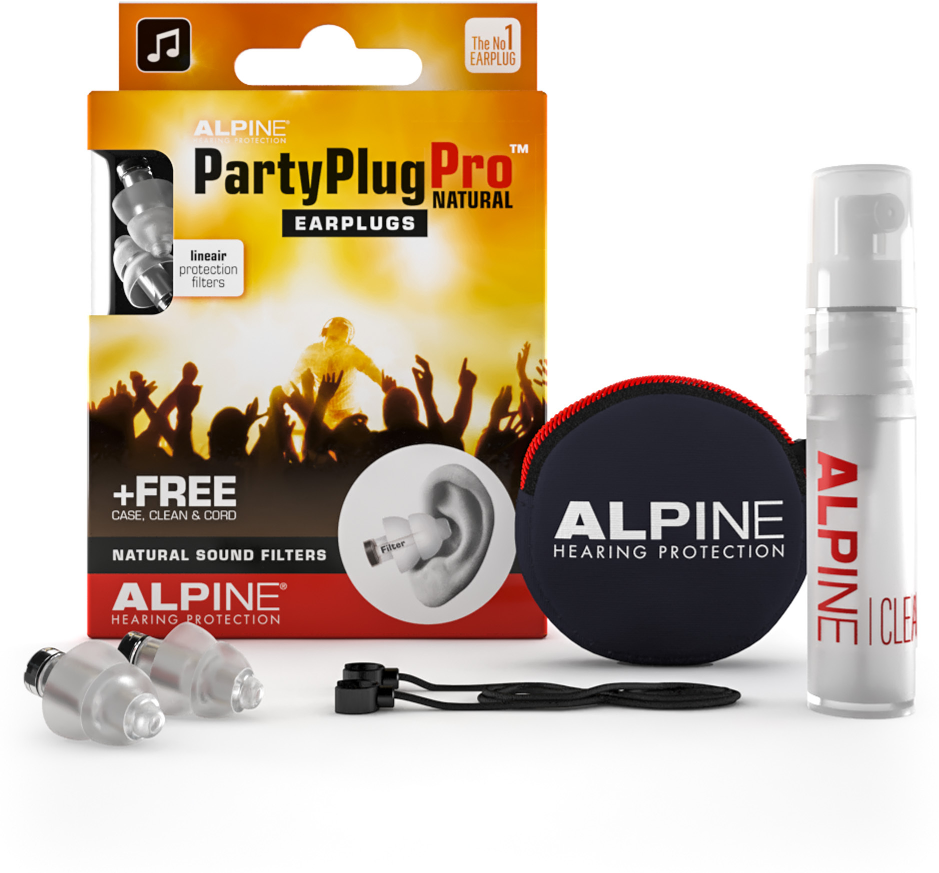Alpine Partyplug Pro Natural - Gehörsshutz - Main picture