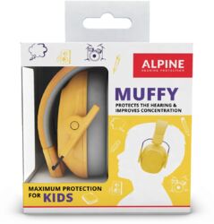 Gehörsshutz Alpine Yellow Muffy Kids