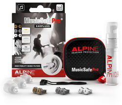 Gehörsshutz Alpine Transparent MucicSafe Pro