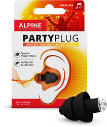 Gehörsshutz Alpine Black Partyplug