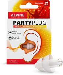 Gehörsshutz Alpine Transparent PartyPlug