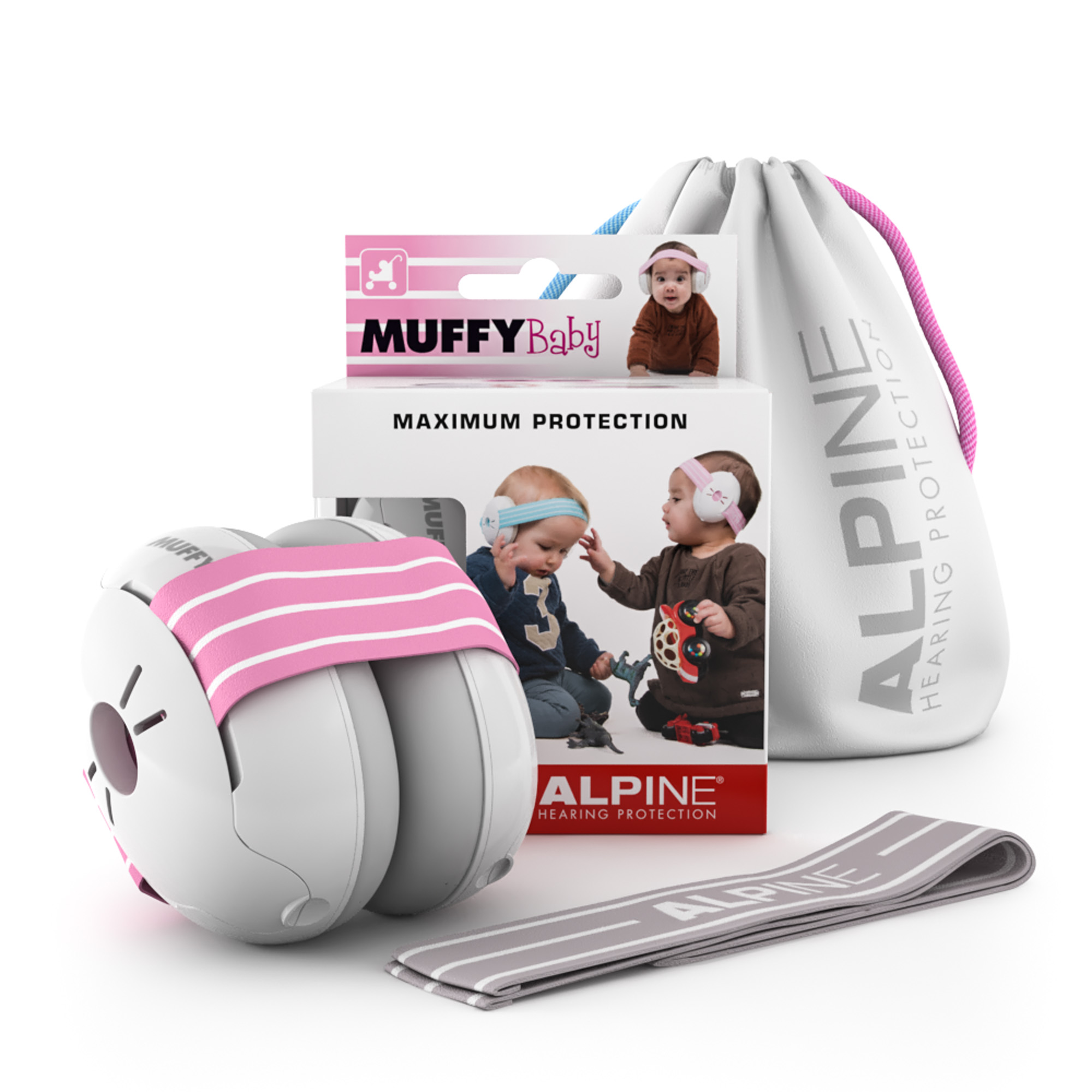 Alpine Muffy Baby Rose - Gehörsshutz - Variation 1