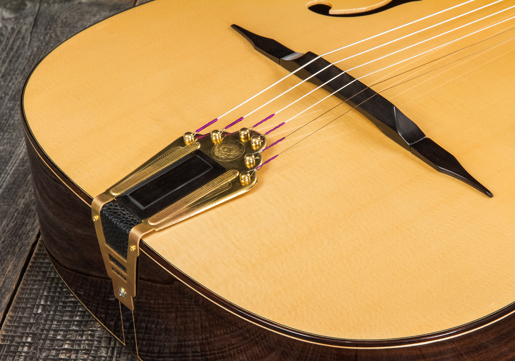 Altamira M01f Gypsy Jazz Cw Epicea Palissandre Eb - Natural Satin - Gipsy-Gitarre - Variation 2