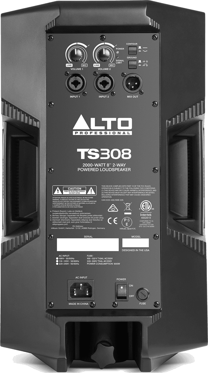 Alto Truesonic Ts308 - Aktive Lautsprecher - Variation 1