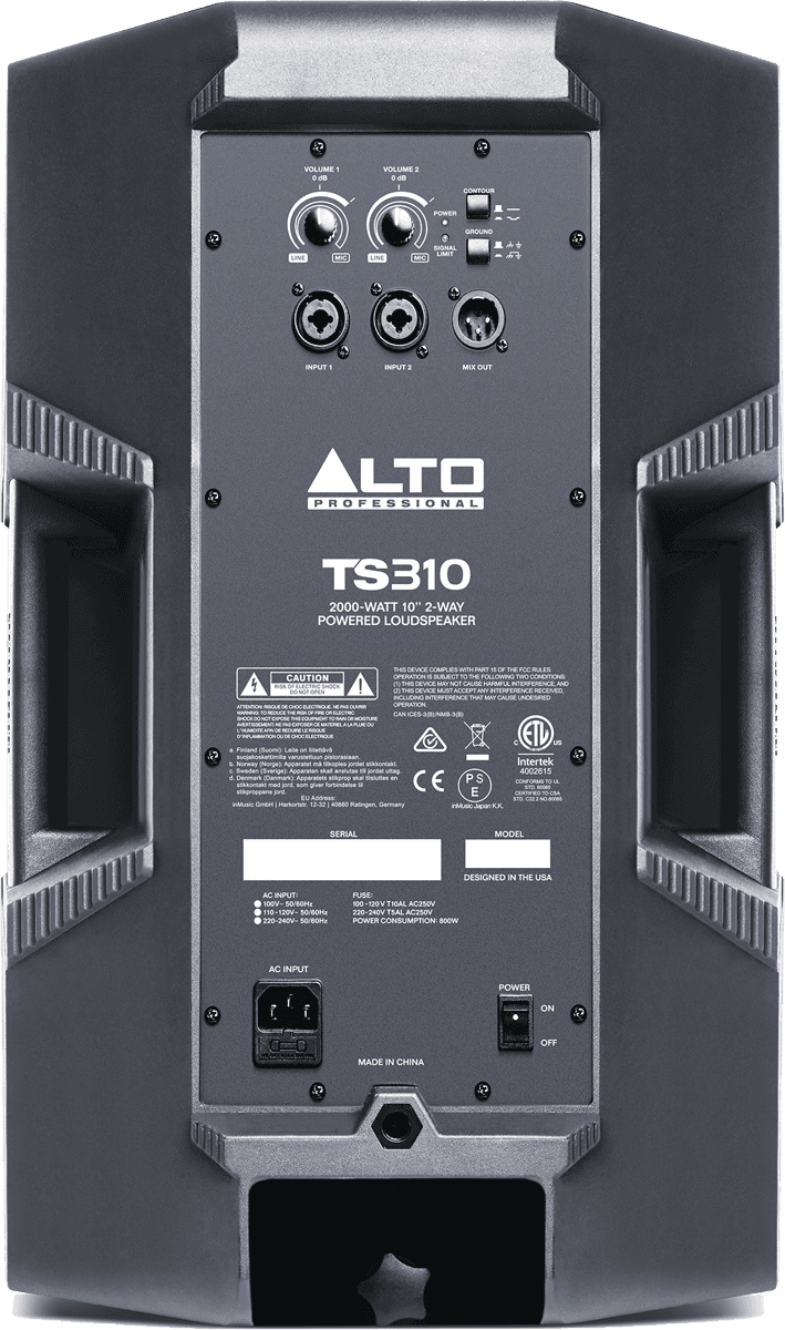 Alto Truesonic Ts310 - Aktive Lautsprecher - Variation 1