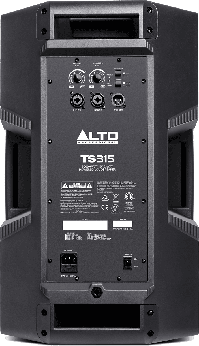 Alto Truesonic Ts315 - Aktive Lautsprecher - Variation 1