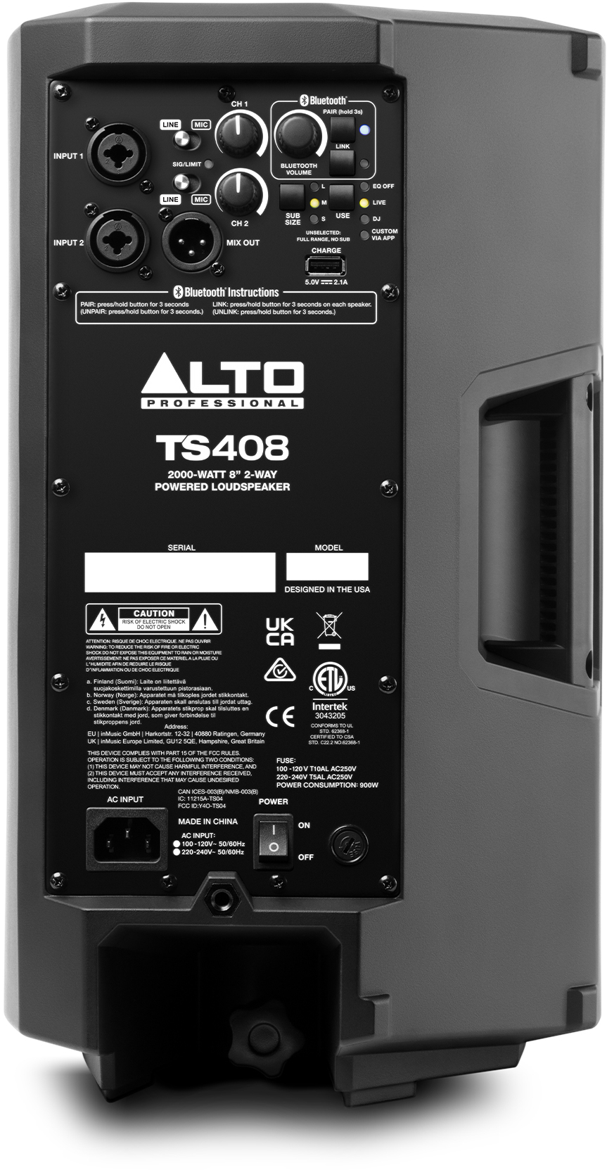 Alto Ts 408 - Aktive Lautsprecher - Variation 2