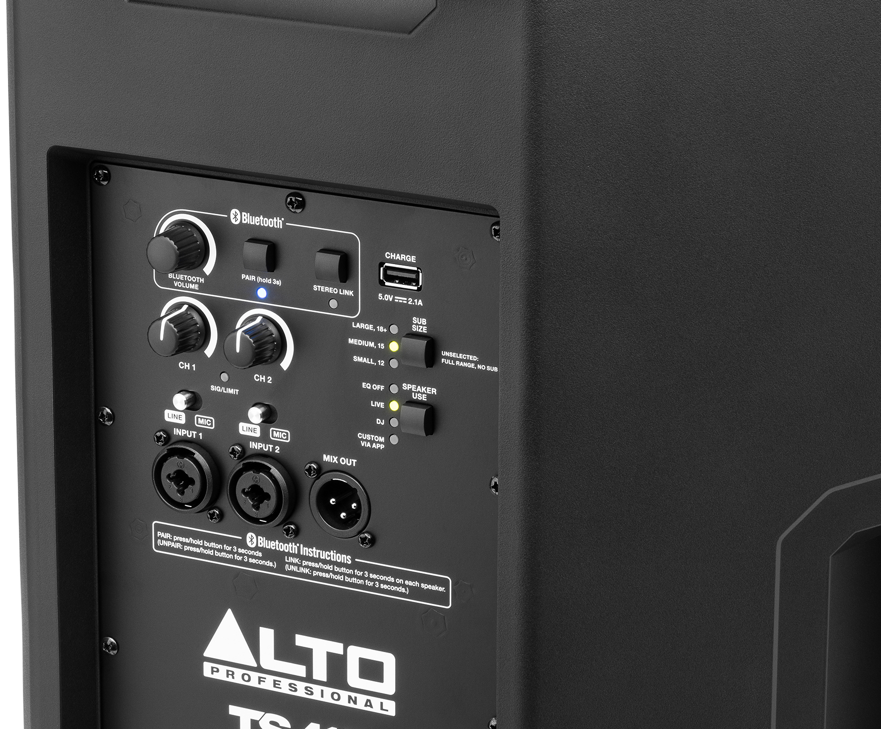Alto Ts 415 - Aktive Lautsprecher - Variation 1