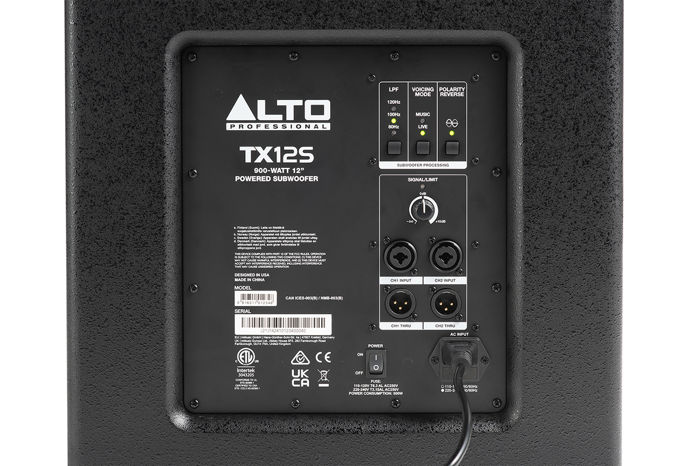 Alto Tx 12s - Aktive Subwoofer - Variation 3