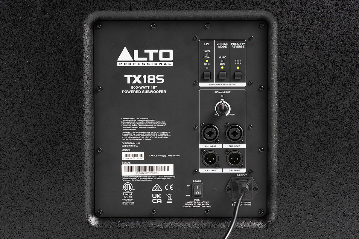 Alto Tx 18s - Aktive Subwoofer - Variation 3