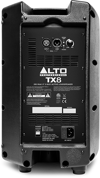 Alto Tx8 - Aktive Lautsprecher - Variation 2