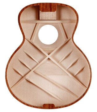 Alvarez Ad30ce Artist Dreadnought Cw Epicea Acajou Tec - Natural Semi Gloss - Elektroakustische Gitarre - Variation 5