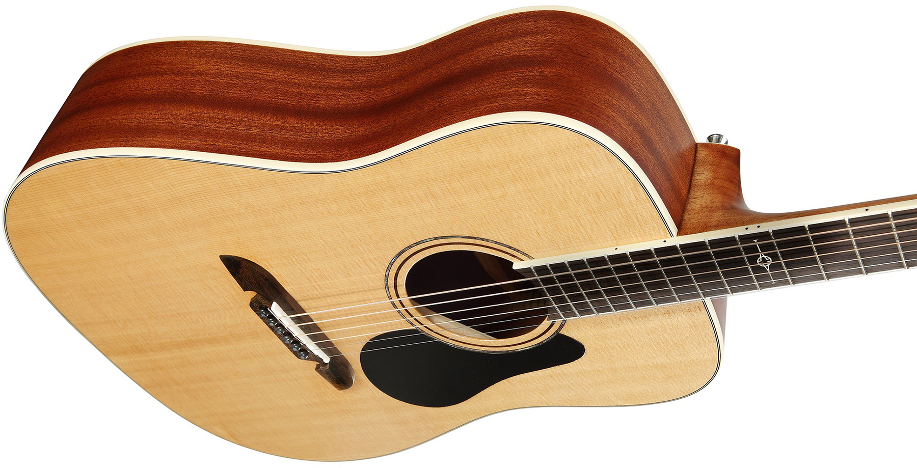 Alvarez Ad60 Artist Dreadnought Epicea Acajou Lau - Natural - Westerngitarre & electro - Variation 3